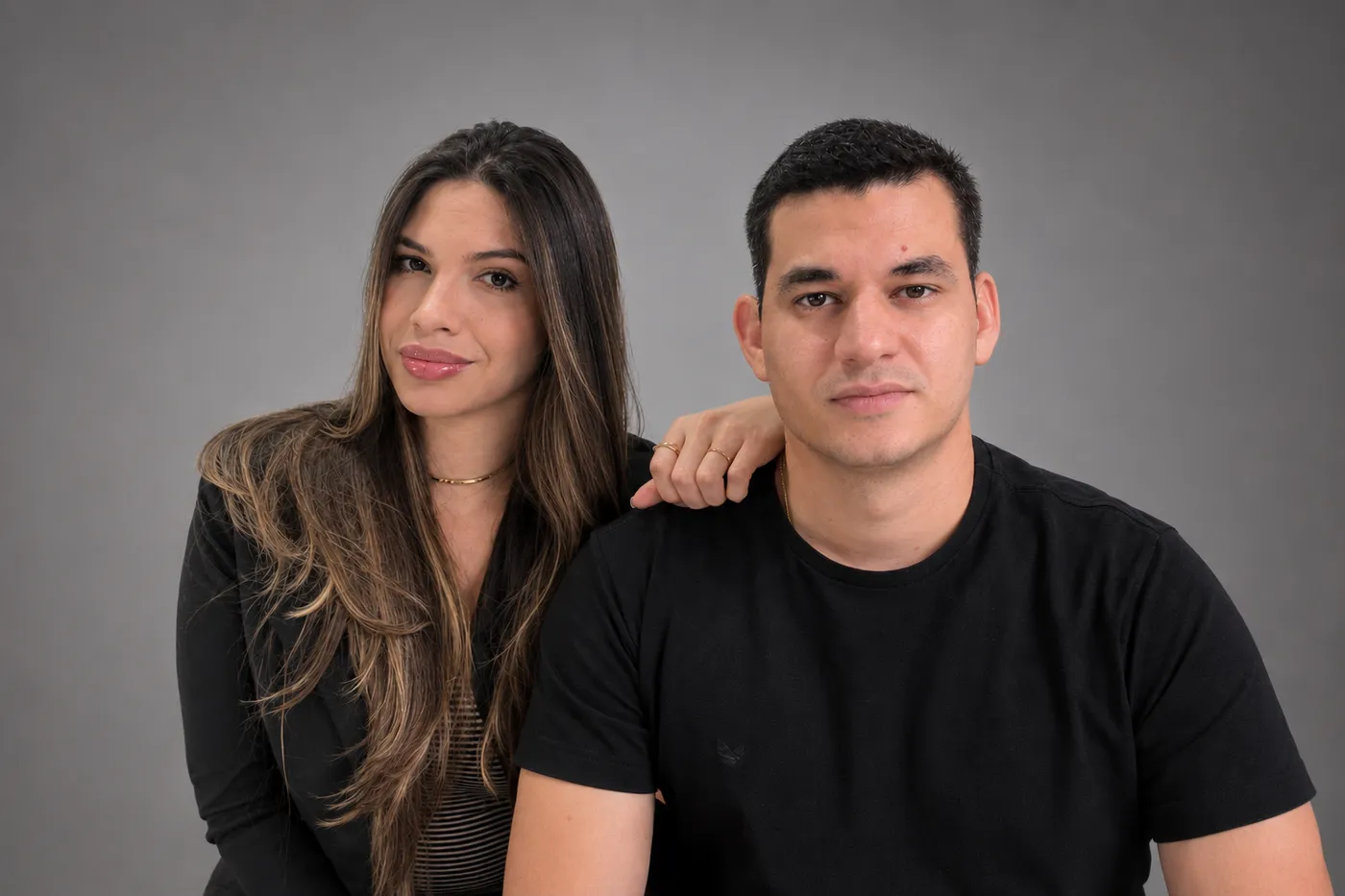 Leo e Sabrina, sócios da Terra Studio